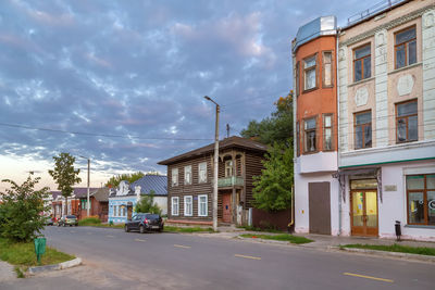 Buildings in city