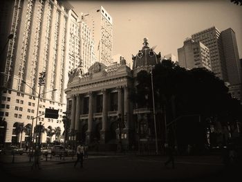 View of buildings in city