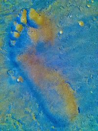 Full frame shot of multi colored wall