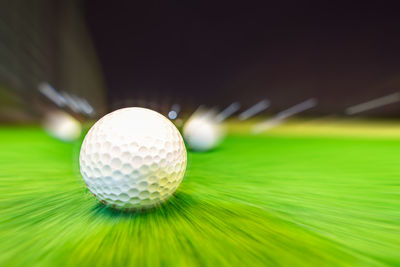 Close-up of ball on table