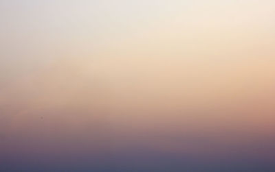 Low angle view of sky during sunset