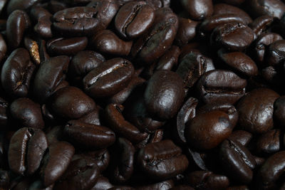 Full frame shot of coffee beans