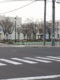 View of city street