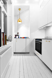 Interior of kitchen at home