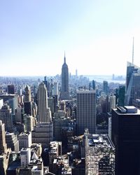 Aerial view of a city