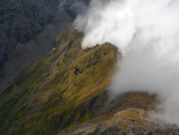 Scenic view of fog