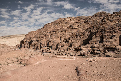 Old ruins at desert