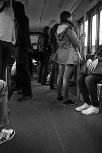 Women walking in city