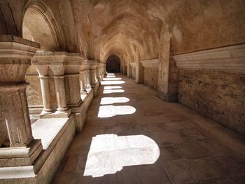 Corridor of old building