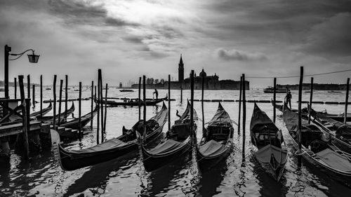 Boats in grand canal