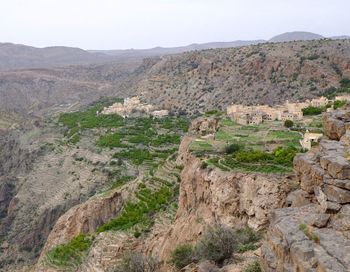 Scenic view of mountains