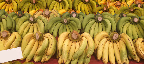 Full frame shot of fruits for sale at market stall