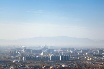 Cityscape against sky