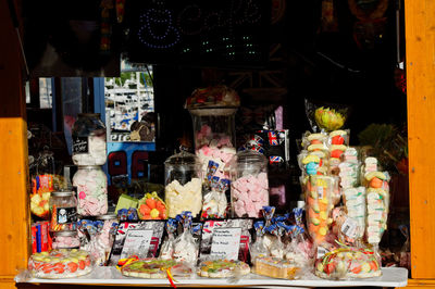 Market stall for sale in store