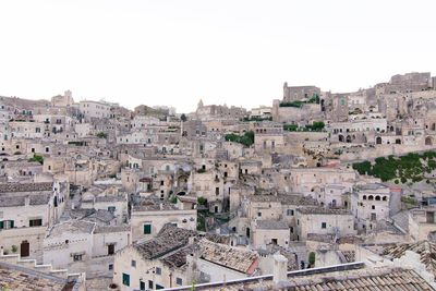 High angle view of cityscape