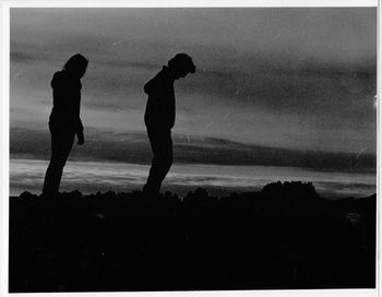 People standing in water