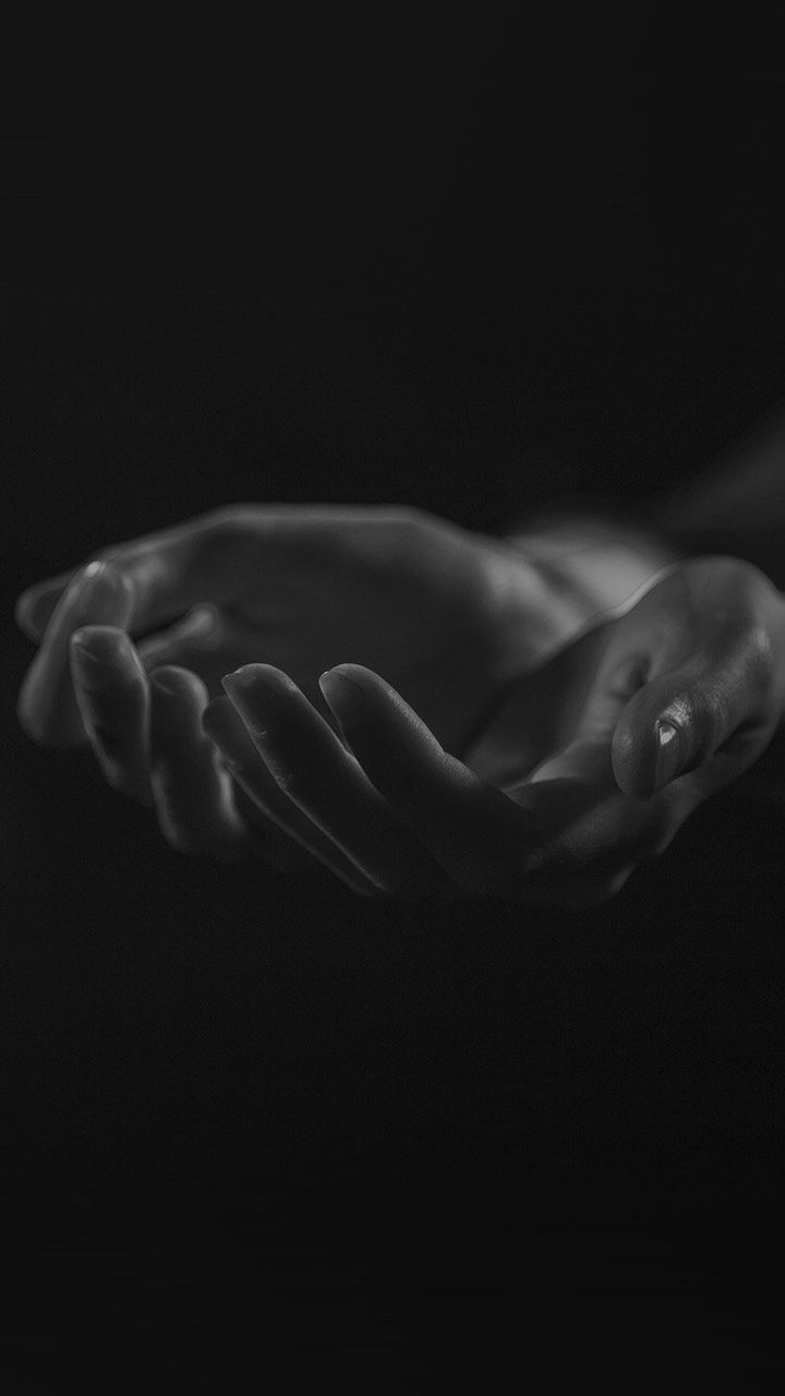 human hand, human body part, studio shot, black background, one person, one woman only, close-up, people, adults only, only women, adult, day