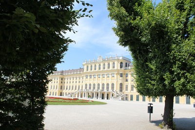 View of historical building in city