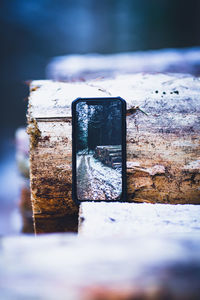 Close-up of smart phone
