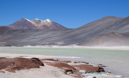 Salar de talar at atacama desert 