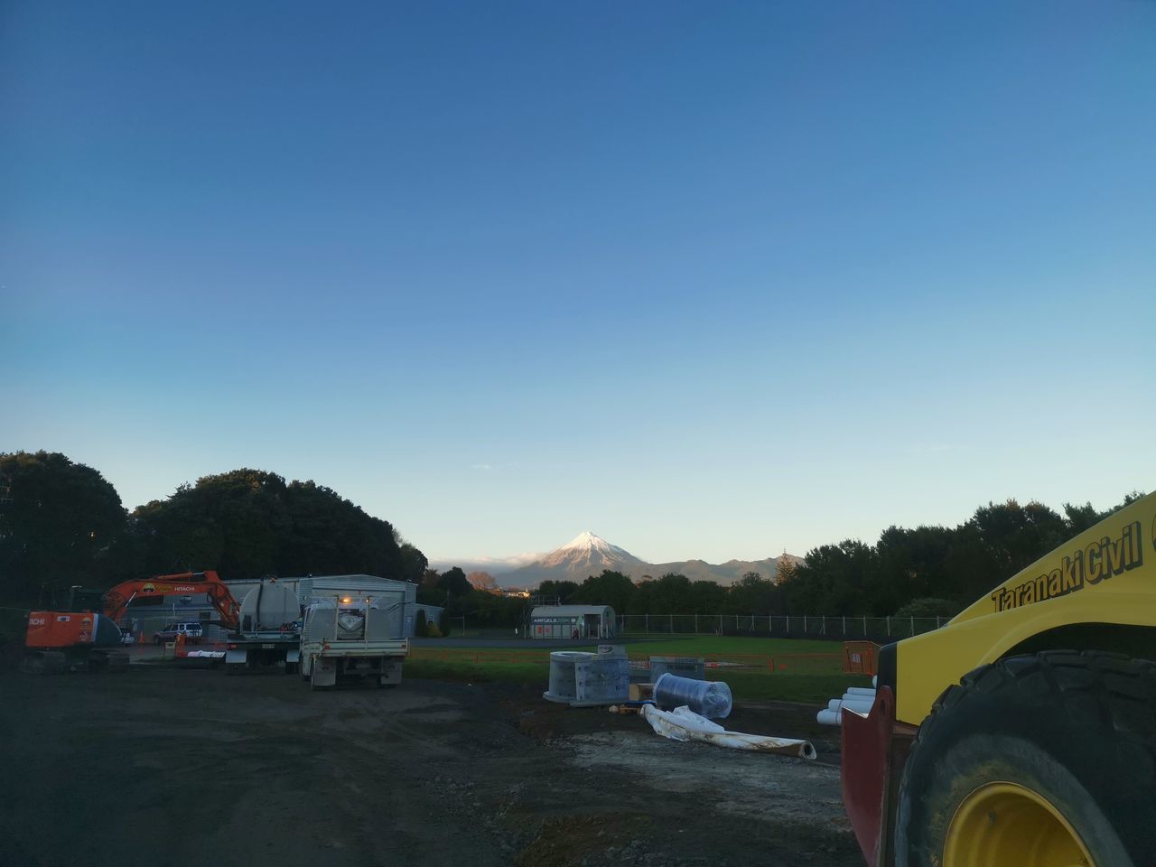 SCENIC VIEW OF MOUNTAINS AGAINST BLUE SKY
