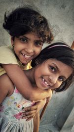 Portrait of a smiling girl