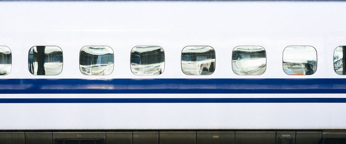 Train on road