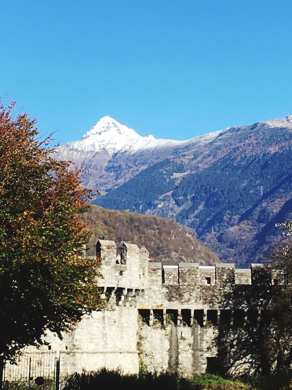 BUILDINGS AGAINST SKY DURING WINTER