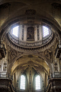 Low angle view of historical building