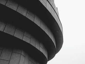 Low angle view of modern building