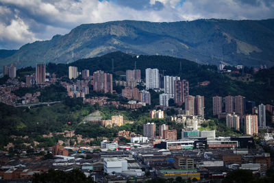 Cityscape against sky