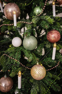 Close-up of christmas decorations