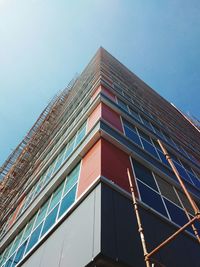 Low angle view of modern building