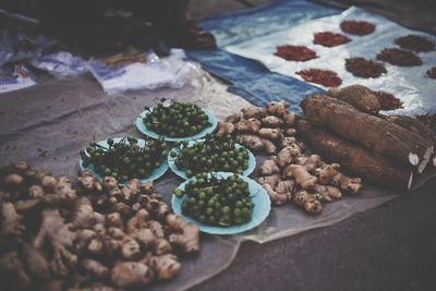 Full frame shot of vegetables