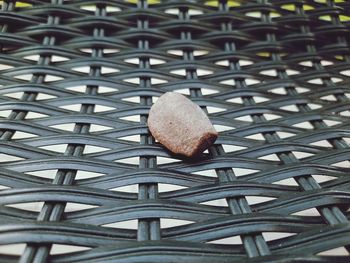 Full frame shot of metal grate