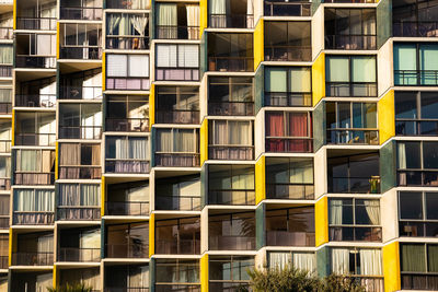 Full frame shot of residential building