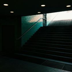 Steps and illuminated stairs