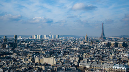 Aerial view of a city