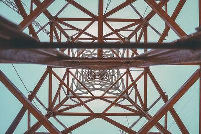 Low angle view of bridge