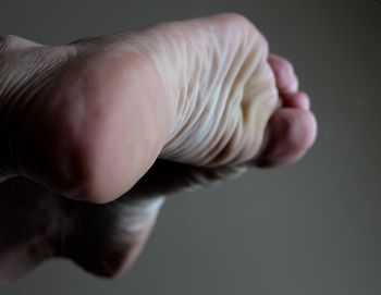 Close-up of human hand