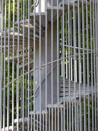 Close-up of bamboo metal