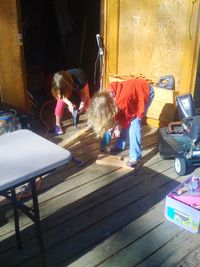 Close-up of tree stump