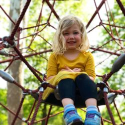 Playing at the park