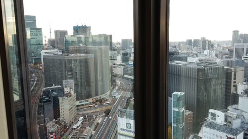 Buildings in city