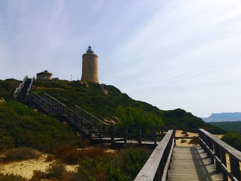 Scenic view of mountain against sky