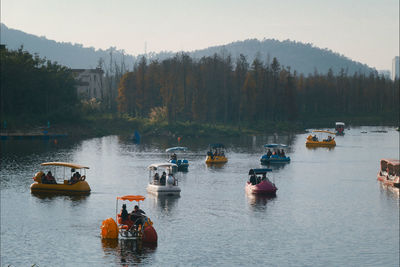 Scenic view of lake