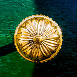 High angle view of bread in water