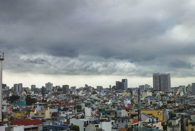 Cityscape against sky