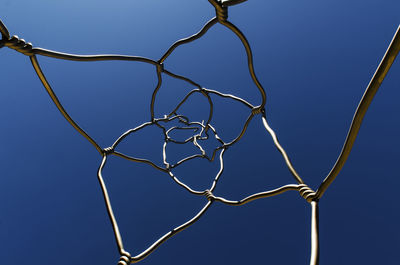 Close-up of chainlink fence