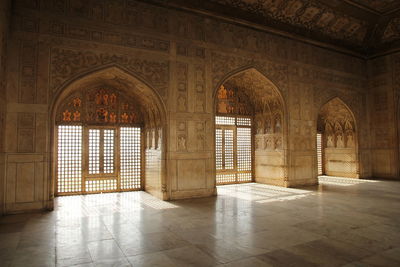 Interior of historic building